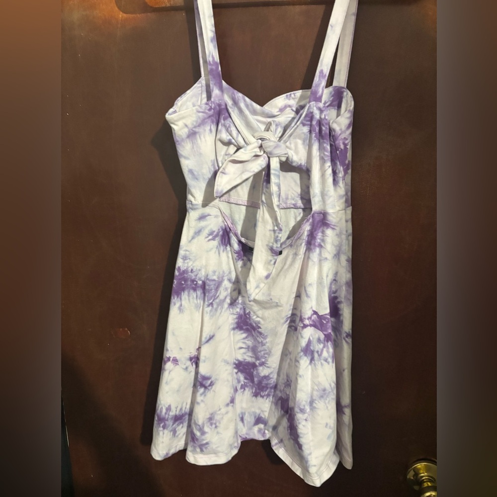Forever 21 Lavender Tie-Dye Dress - Picture 2 of 3